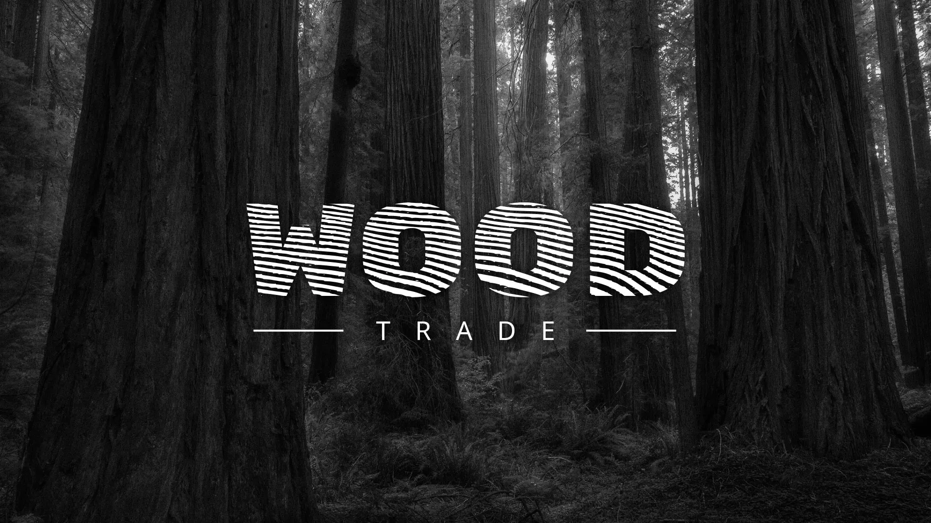 Разработка логотипа для компании «Wood Trade» в Мамоново
